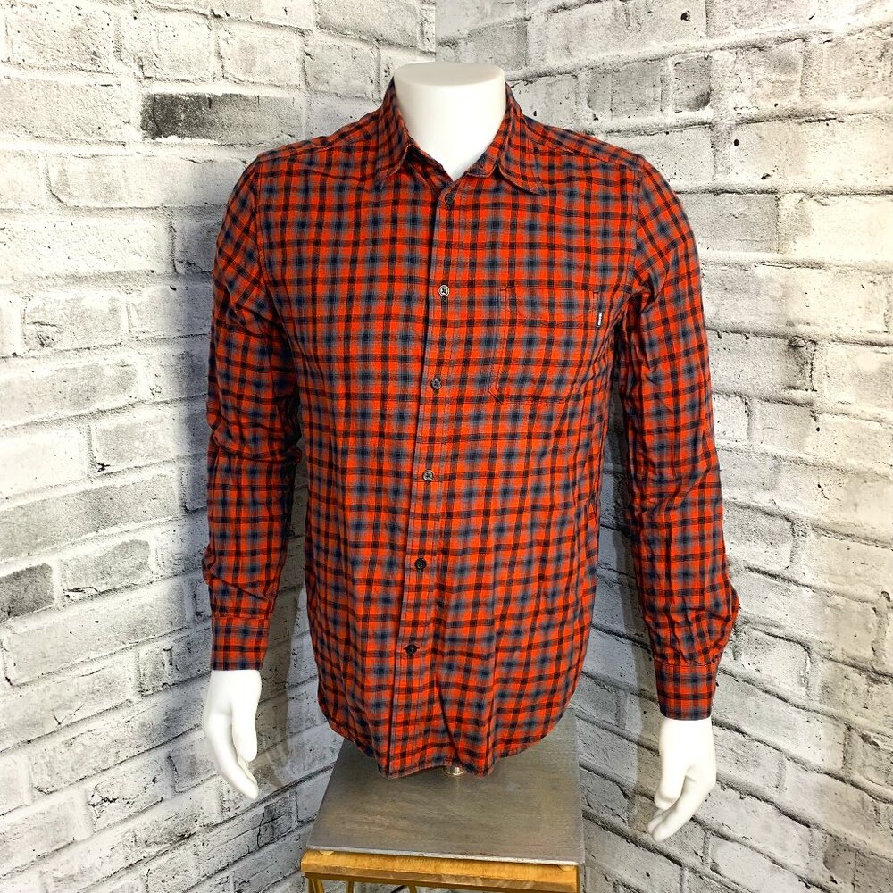 Diesel Checkered Print Long Sleeve Casual Shirt